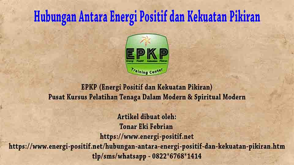 Energi positif dan kekuatan pikiran ternyata memiliki hubungan yang kuat