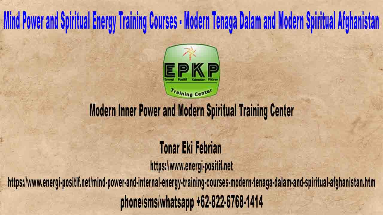 Learning mind power, internal energy and spiritual in Afghanistan