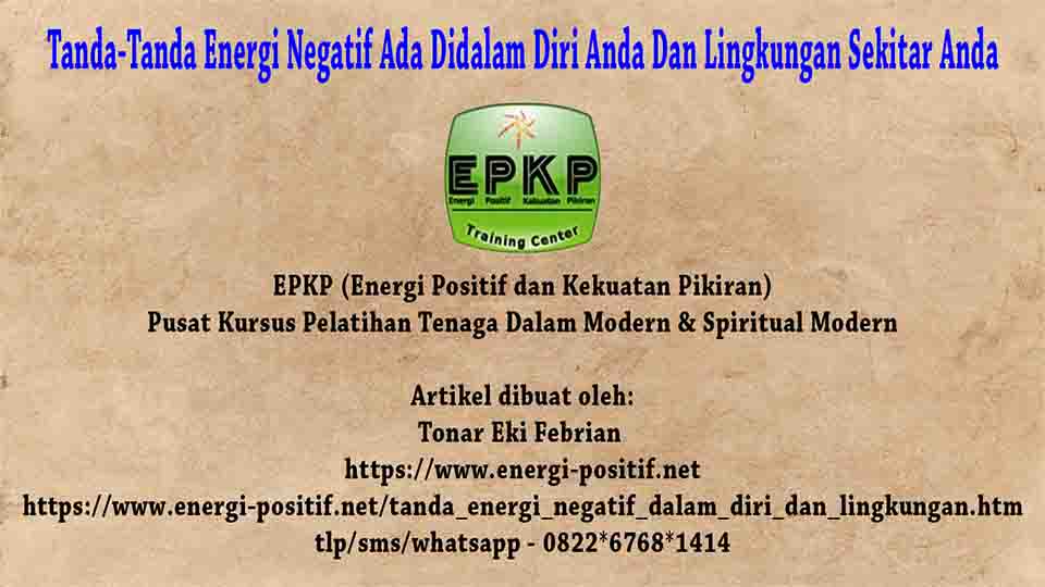Ketahui tanda-tanda energi negatif yang ada didalam diri dan lingkungan
